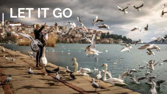 Let your useless thoughts go away